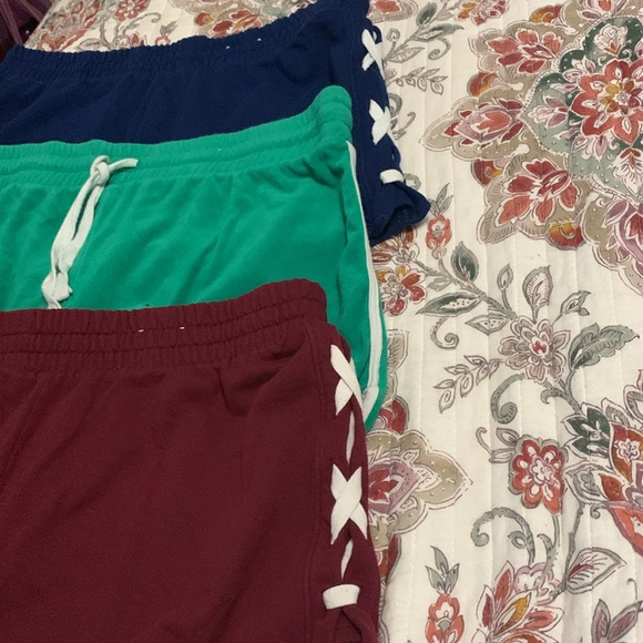 Bundle of Flirtitude Active velour shorts - Picture 2 of 14